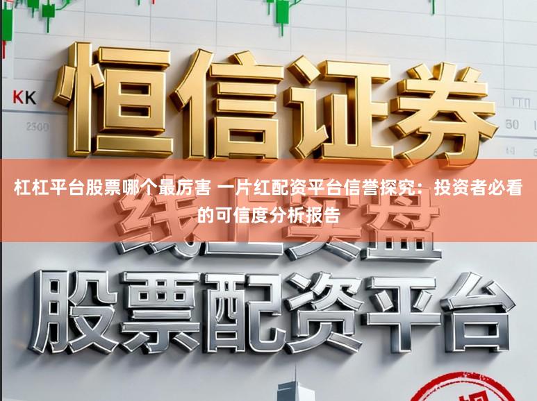 杠杠平台股票哪个最厉害 一片红配资平台信誉探究：投资者必看的可信度分析报告